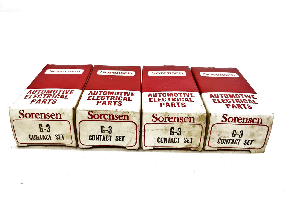 Sorensen Ignition Contact Set G-3 [Lot of 4] NOS