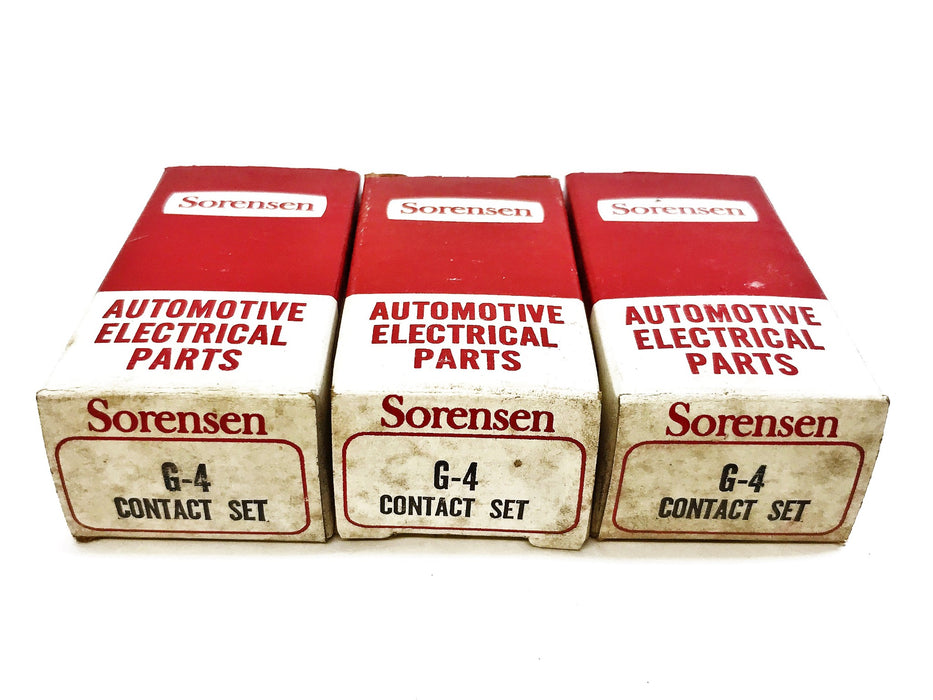 Sorensen Ignition Contact Set G-4 [Lot of 3] NOS