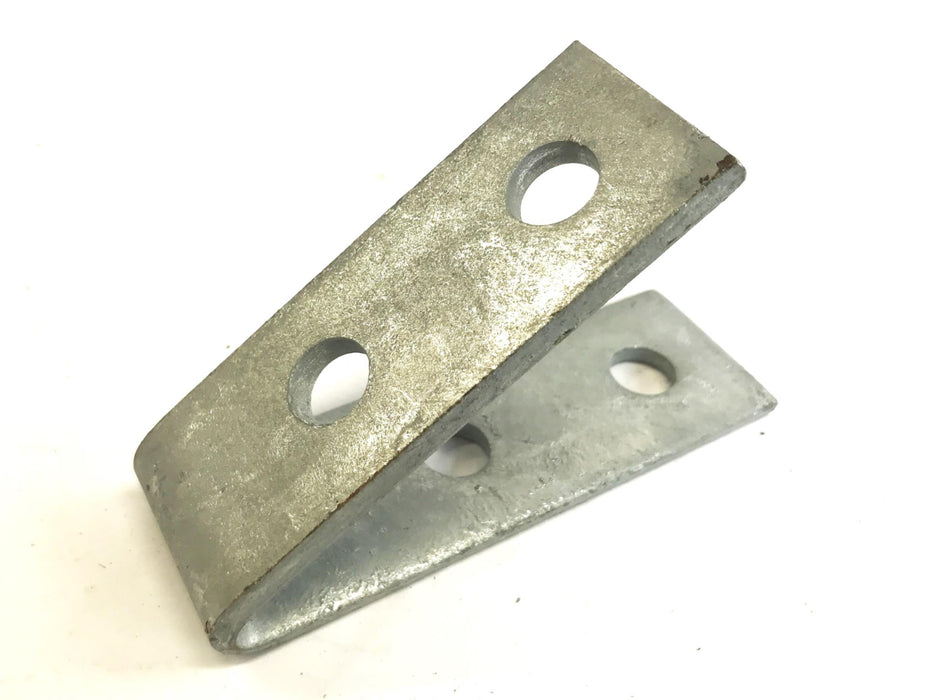 Cooper B-Line 4-Hole Closed Angle 37.5 Degree Strut B369HDG, Box of 25, NOS