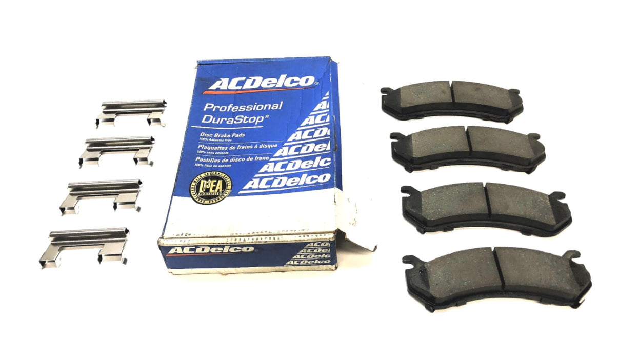 ACDelco Durastop Set of (4) Brake Pads 17D785CH (88909671) NOS