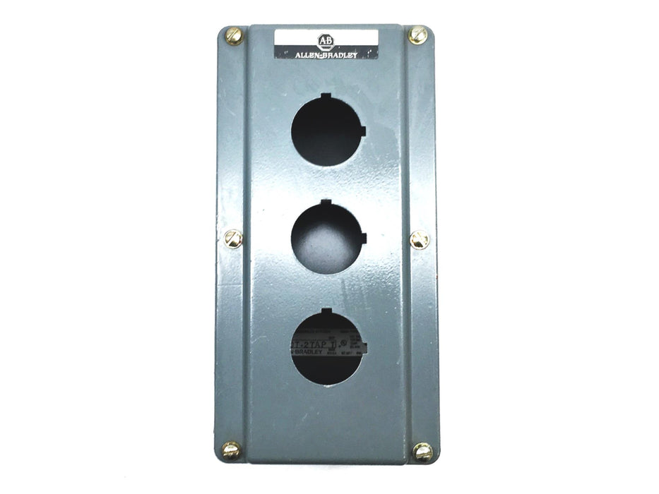 Allen Bradley Series T Push Button Station Enclosure Only 800T-2TAP USED