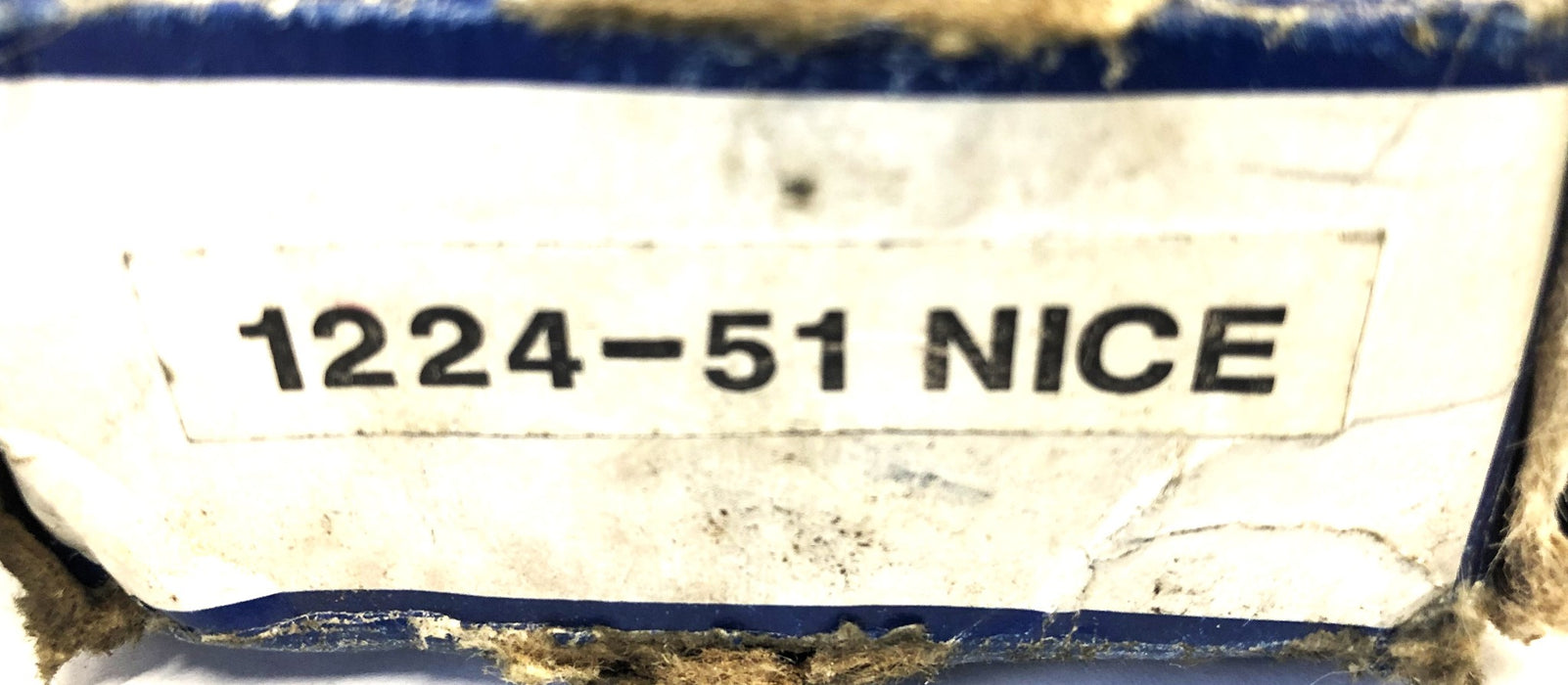 Nice Unground Ball Bearing 1224-51 NOS