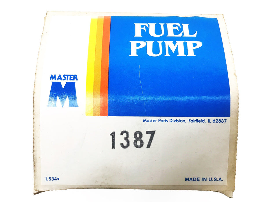 Master Fuel Pump Assembly 1387 NOS