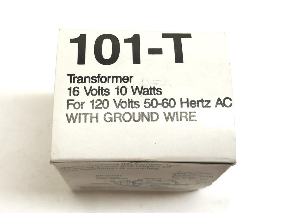NuTone 10Watt 16Volt Class 2 Transformer with Ground Wire 101-T [Lot of 2] NOS