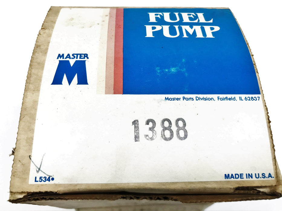 Master Fuel Pump Assembly 1388 NOS