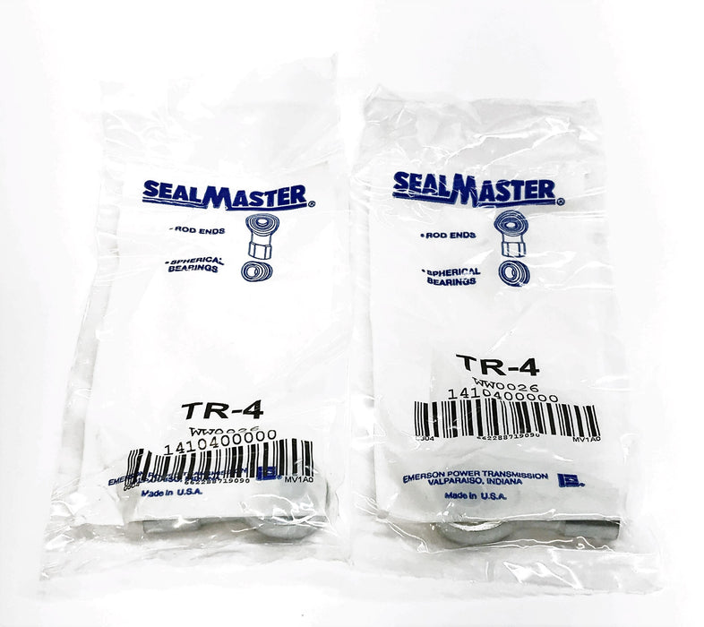 Sealmaster Rod End Bearing TR-4 [Lot of 2] NOS