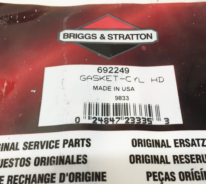 Briggs & Stratton Cylinder Head Gasket 692249 [Lot of 3] NOS