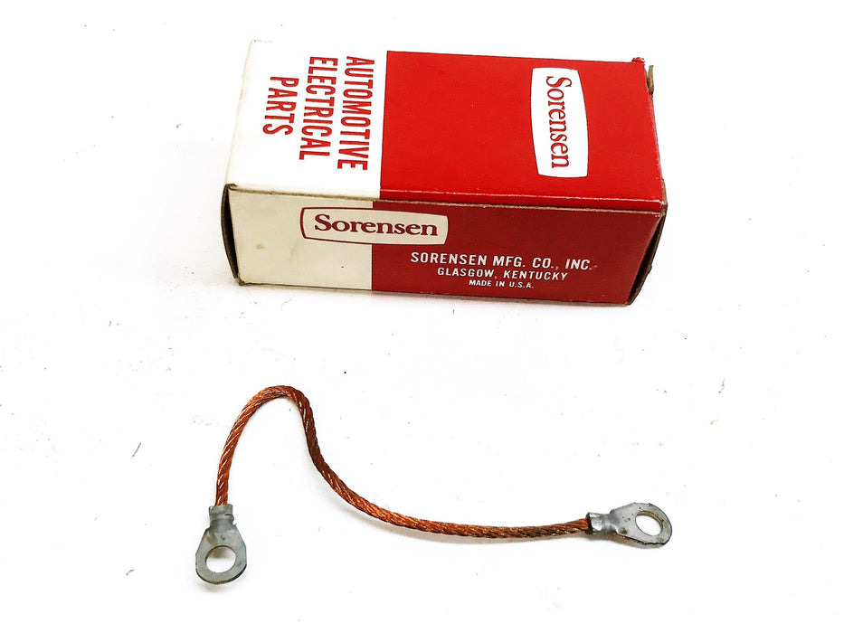 Sorensen Ignition Distributor Ground Wire Lead FL-8 NOS