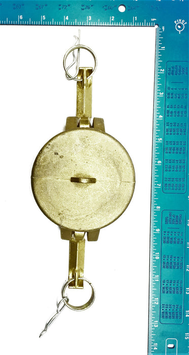 Dixon 4" Brass Dust Cover Cap DC-300 NOS