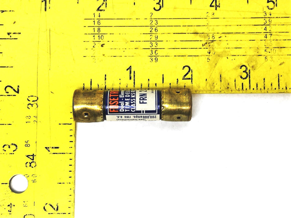 Bussman Fusetron 250V Class K5 Fuse Box Of 10 FRN-2 NOS