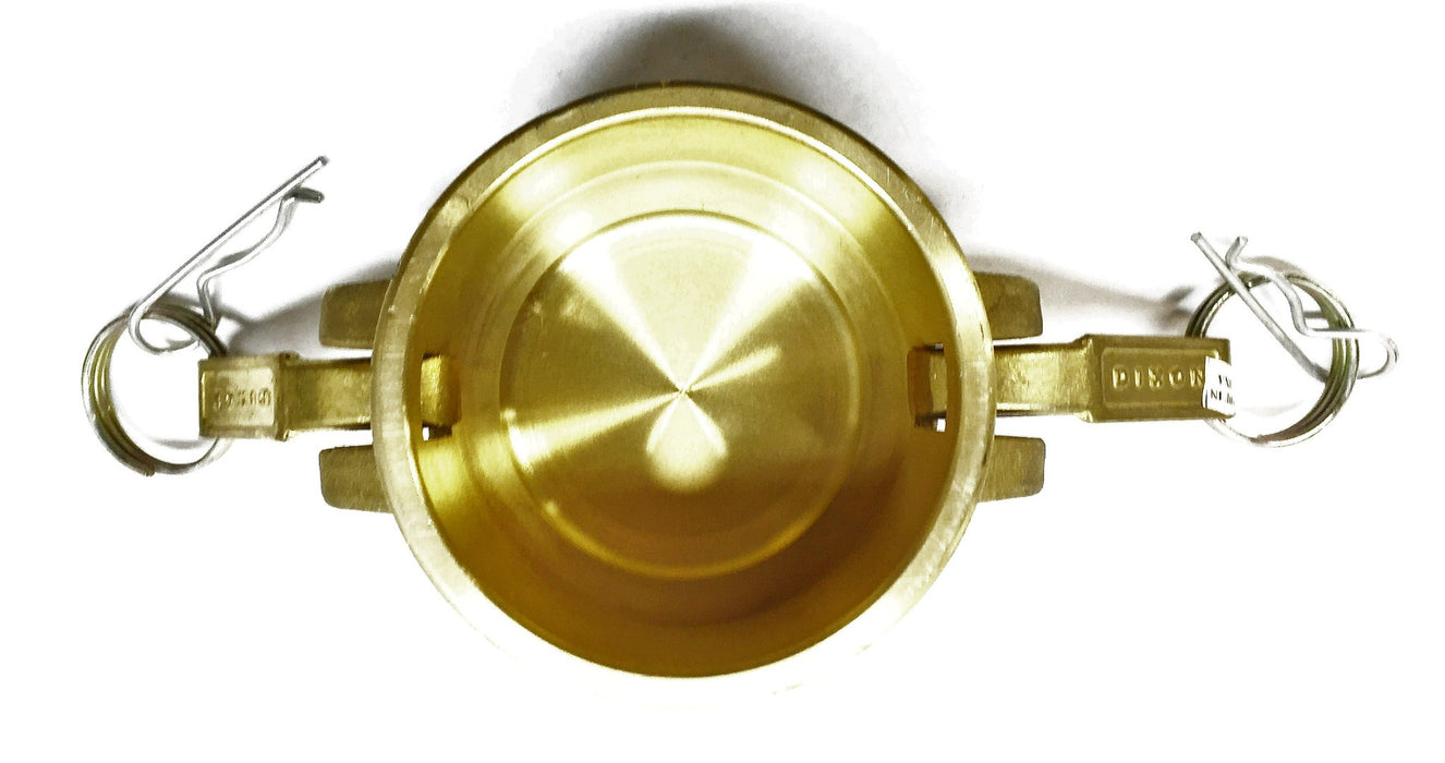 Dixon 4" Brass Dust Cover Cap DC-300 NOS