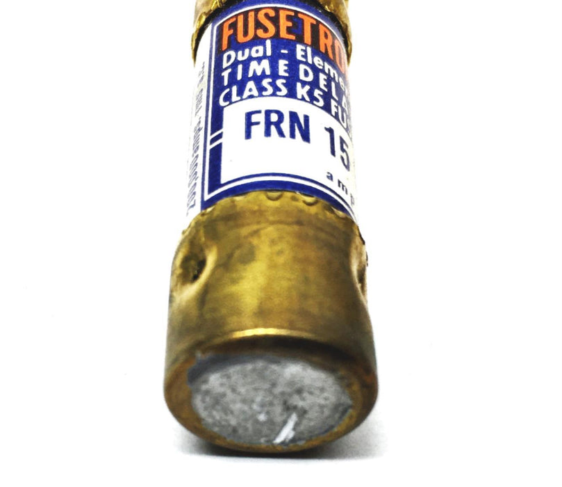Bussman Fusetron 250V Class K5 Fuse FRN-15 [Lot of 6[ NOS