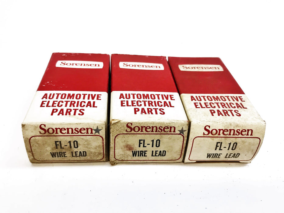 Sorensen Ignition Distributor Wire Lead FL-10 [Lot of 3] NOS