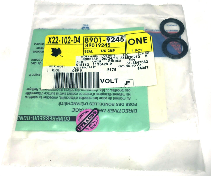 GM PN# 89019245 Valve A/C Expansion O Ring Fits Multiple NEW GENUINE ACDelco