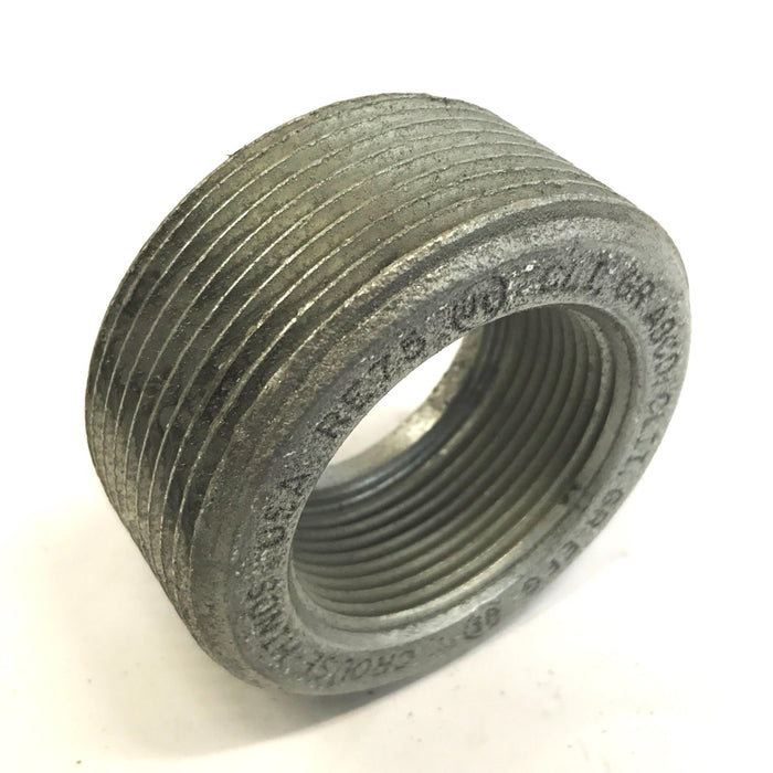 Eaton 2-1/2 inch x 1-1/2 inch Conduit Hub Reducer RE75, Box of 5, NOS