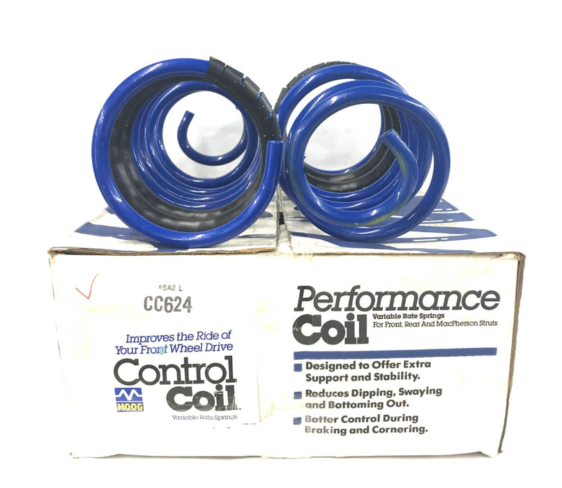 MOOG Control Coil Spring Pair CC624 NOS
