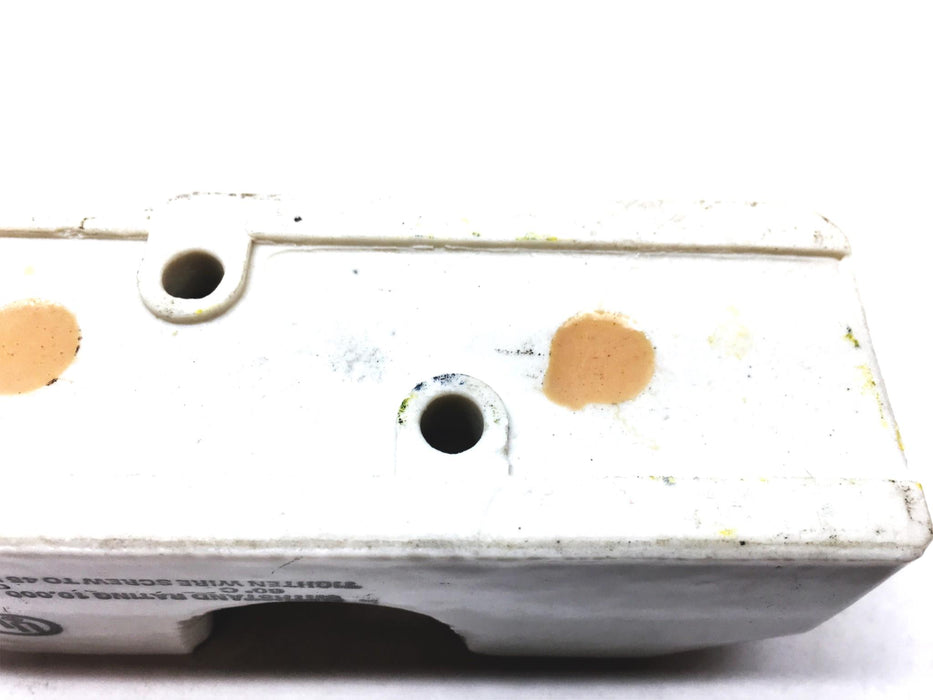 Bussmann Porcelain Fuse Holder With Brush ECNR 50 Fuse 429P USED