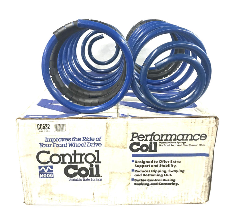 MOOG Control Coil Spring Pair CC632 NOS