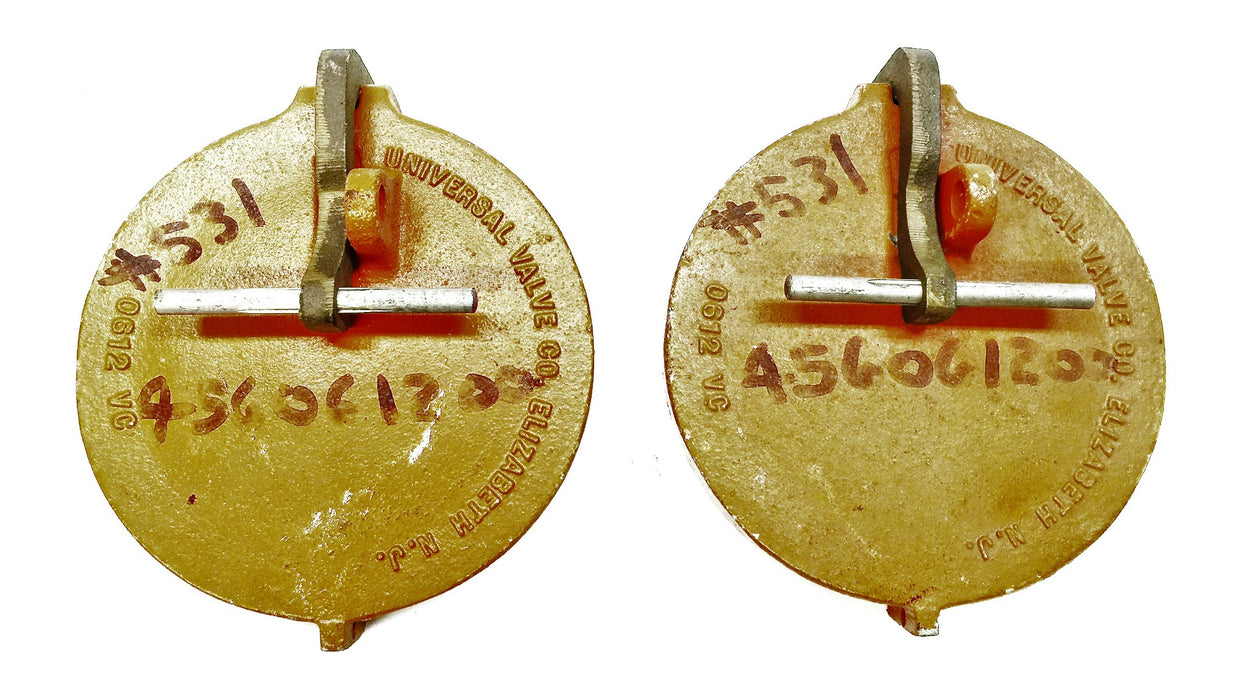 Universal Valve Co. 5" Dust Cap 0612 VC [Lot of 2] NOS