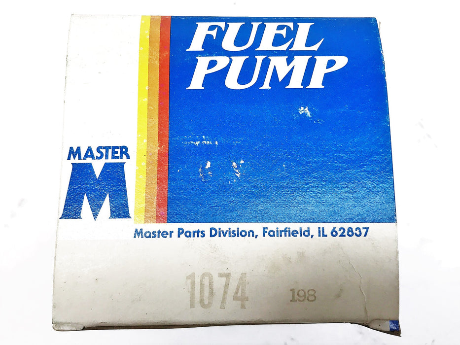 Master Fuel Pump Assembly 1074 NOS