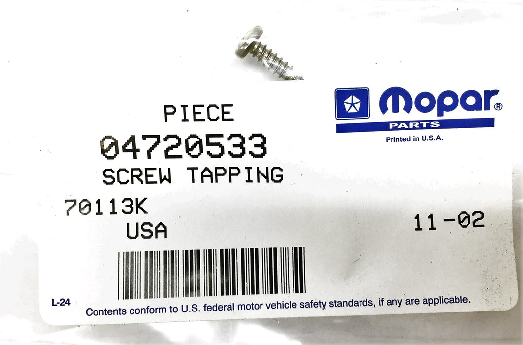 Mopar Self-Tapping Screw 04720533 [Lot of 23] NOS