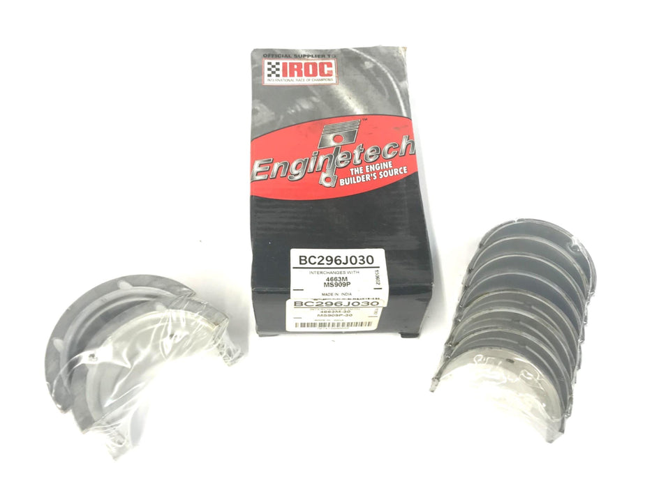 Enginetech Engine Crankshaft Main Bearing Set BCS296J030 NOS