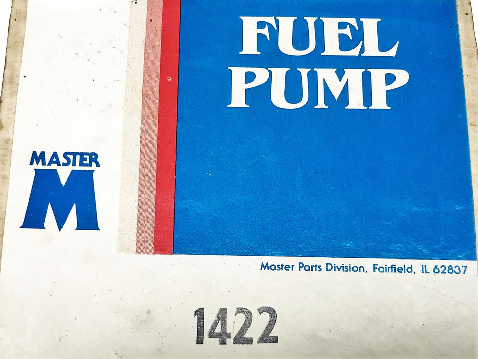 Master Fuel Pump Assembly 1422 NOS