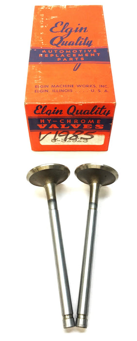 Elgin Quality Exhaust Valve 8-S2923 (V1985) [Lot of 2] NOS