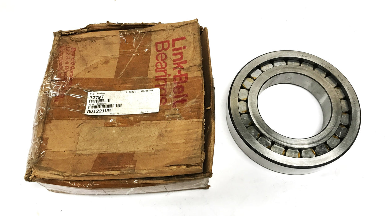 Link-Belt Cylindrical Roller Bearing MU-1221-UM NOS