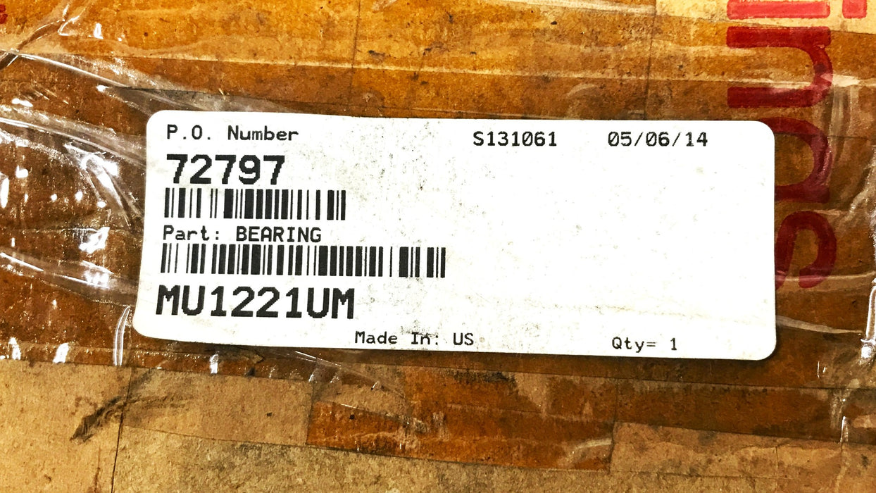 Link-Belt Cylindrical Roller Bearing MU-1221-UM NOS