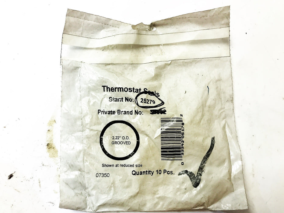 Stant Rubber Thermostat Seals 25279 [Bag of 10] NOS