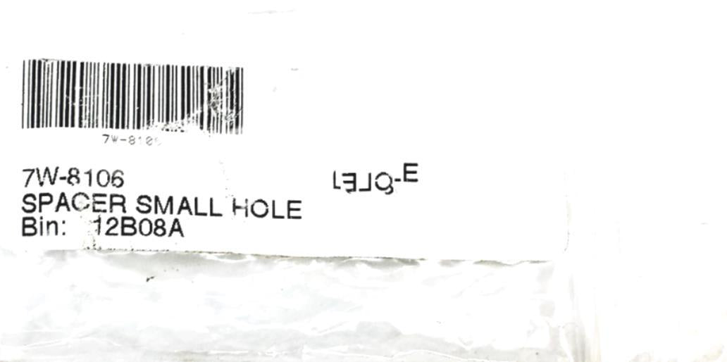 Unbranded Spacer Small Hole 7W-8106 [Lot of 2] NOS