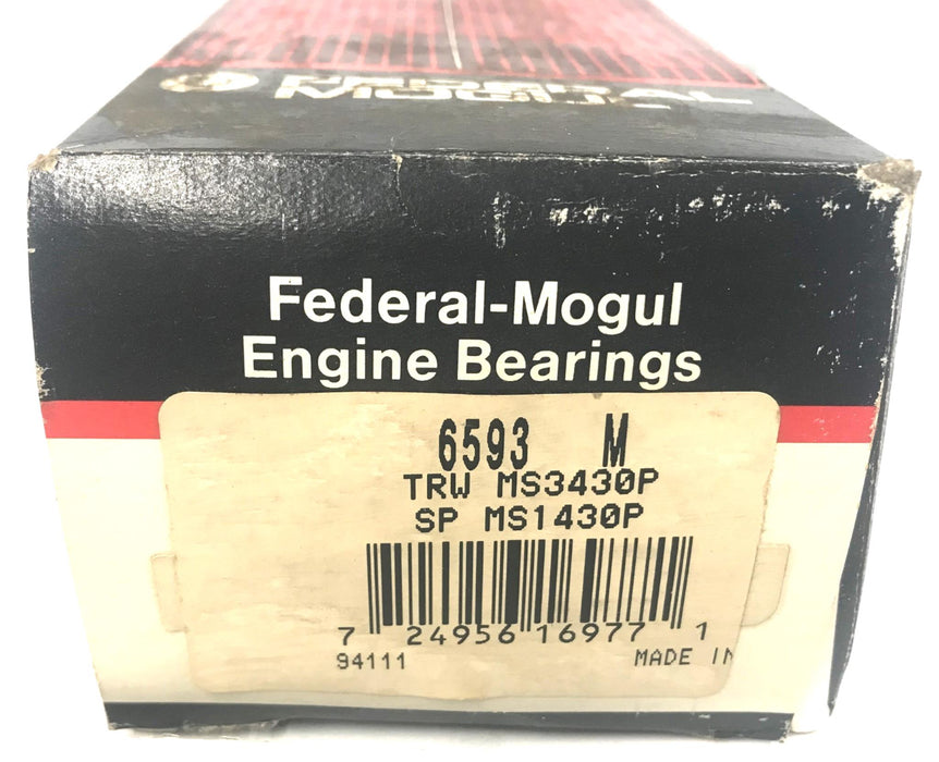 Federal-Mogul Engine Main Bearing Set 6593M NOS