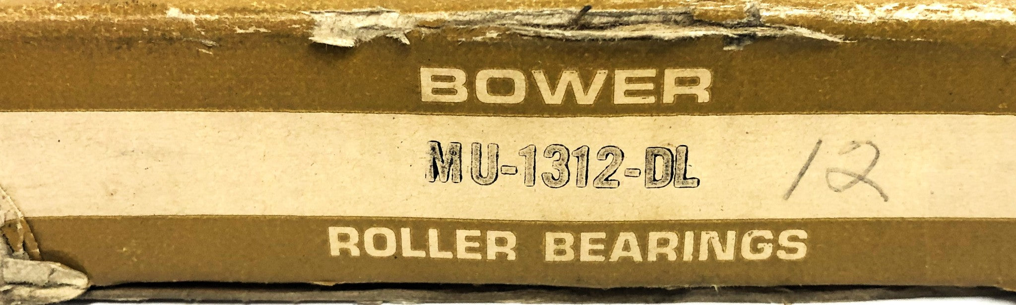 Bower Cylindrical Roller Bearing MU-1312-DL (M1312D/MU1312V) NOS