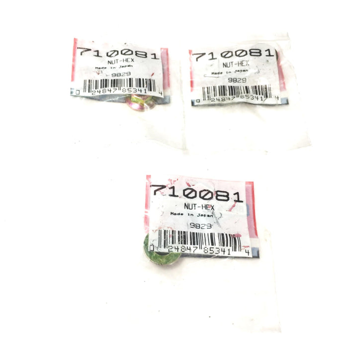 Briggs & Stratton Replacement Hex Nut 710081 [Lot of 3] NOS
