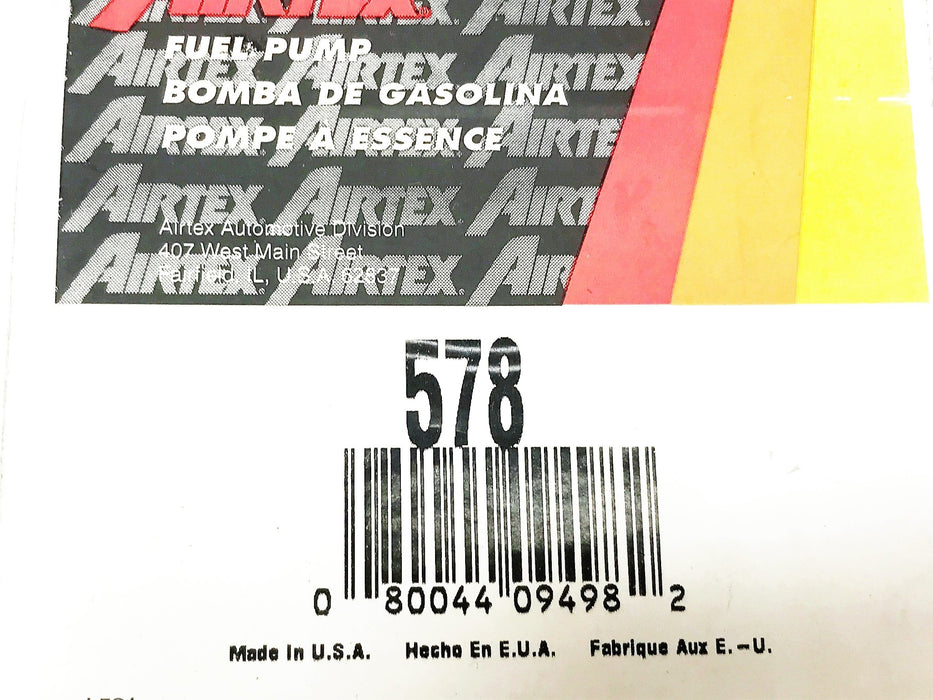 AirTex Fuel Pump Assembly 578 NOS