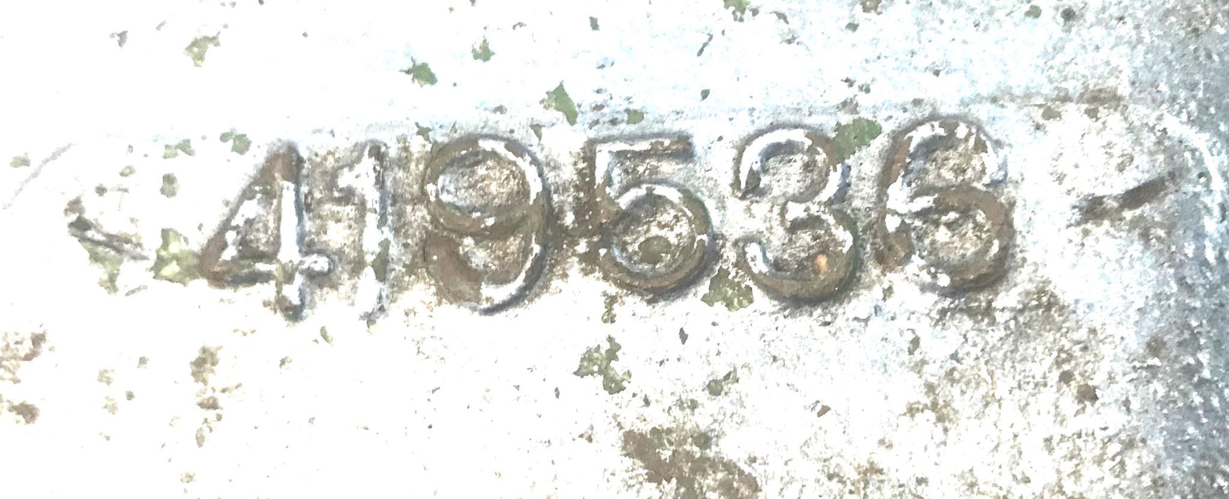 GM 6-Cylinder Engine Cylinder Head 419536 CORE PARTS ONLY