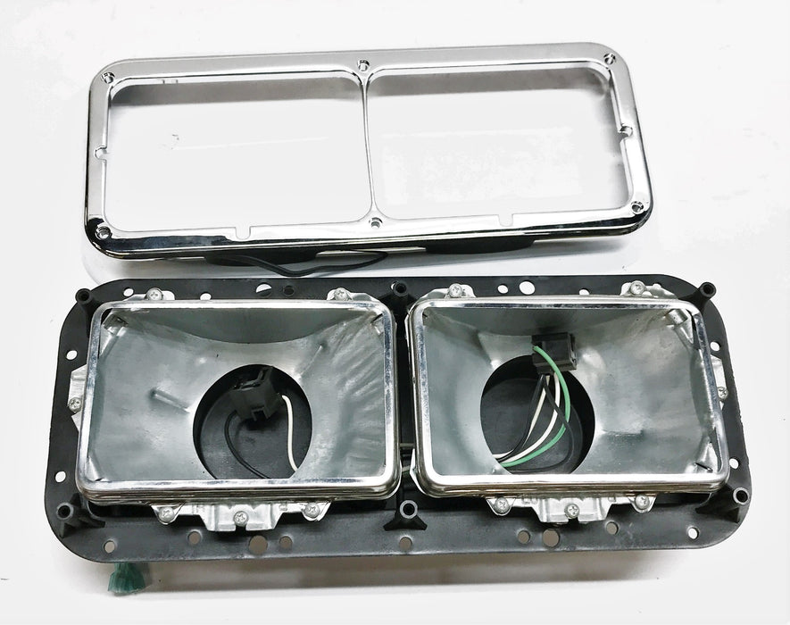 Hamsar Dual Headlight Frame Mount Assembly 7015-2003 NOS