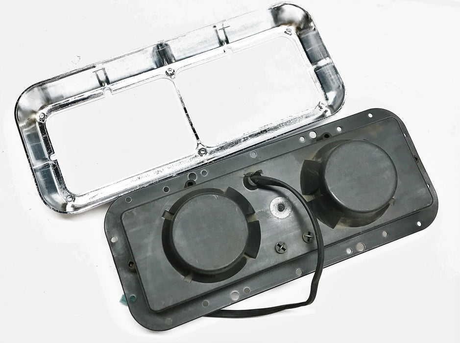 Hamsar Dual Headlight Frame Mount Assembly 7015-2003 NOS