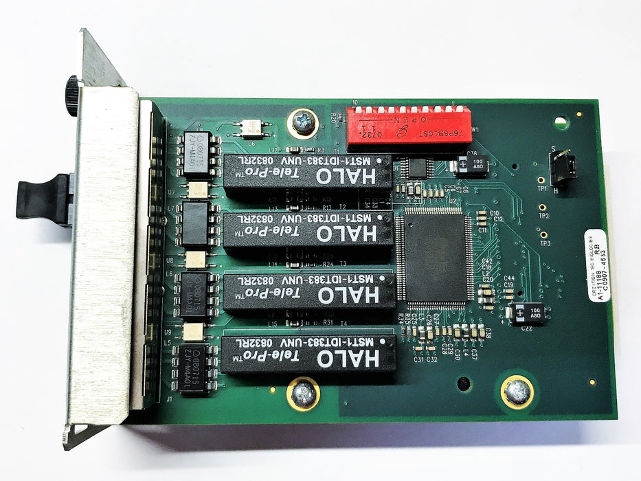 Transition Networks Slide-In-Module Media Converter C4TEF1029-100 NOS
