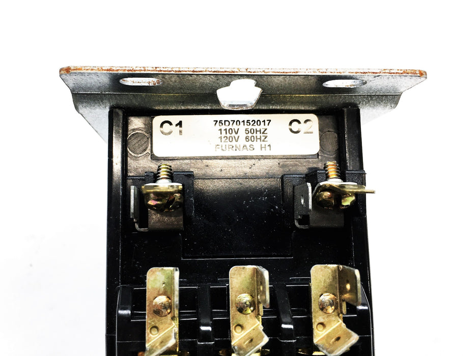 Carrier, 240/480/600V 150/125/100LRA 25FLA 35A 3 Pole Contactor HN53CB115 NOS