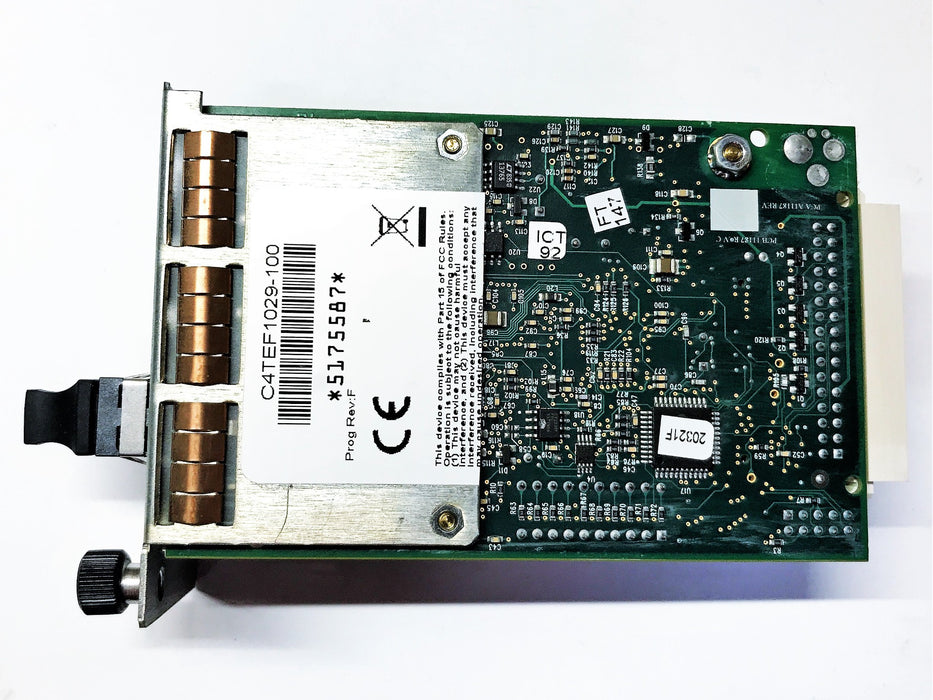 Transition Networks Slide-In-Module Media Converter C4TEF1029-100 NOS
