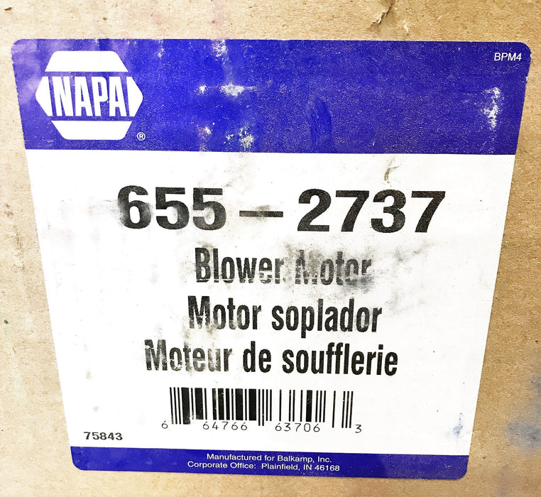 Napa/Unimotor Blower Motor Assembly 655-2737 (6552737) NOS