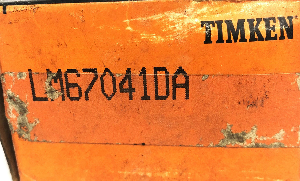 Timken Tapered Double Roller Bearing Kit LM67041DA NOS