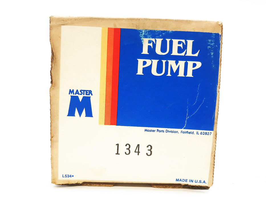 Master Fuel Pump Assembly 1343 NOS