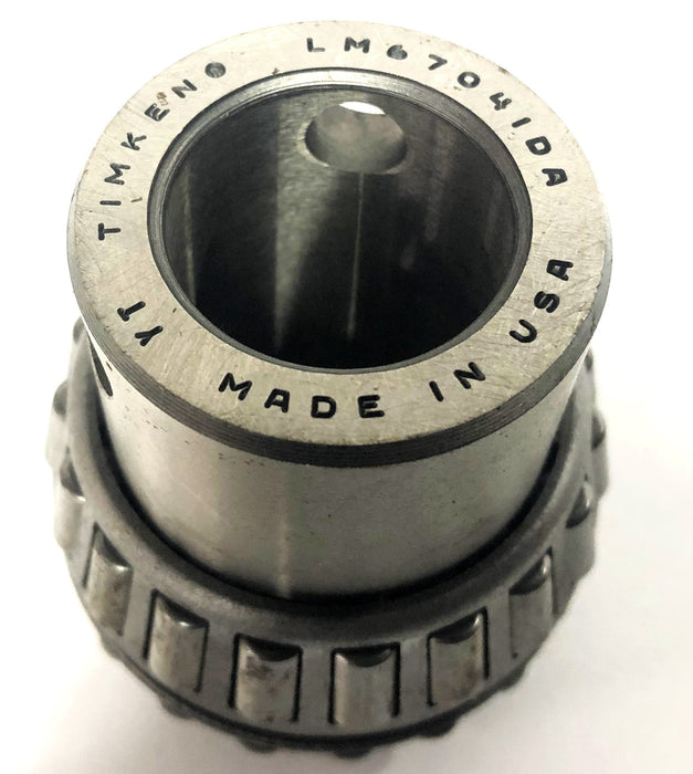 Timken Tapered Double Roller Bearing Kit LM67041DA NOS