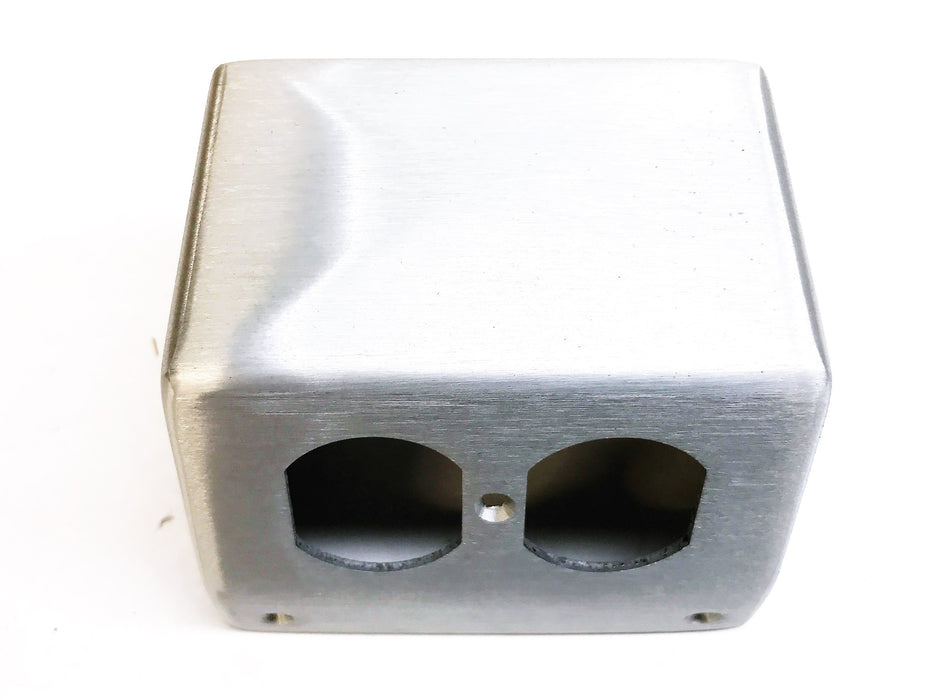 Square D Company Fitting for 2 Duplex Receptacles G2-BB [Lot of 3] NOS