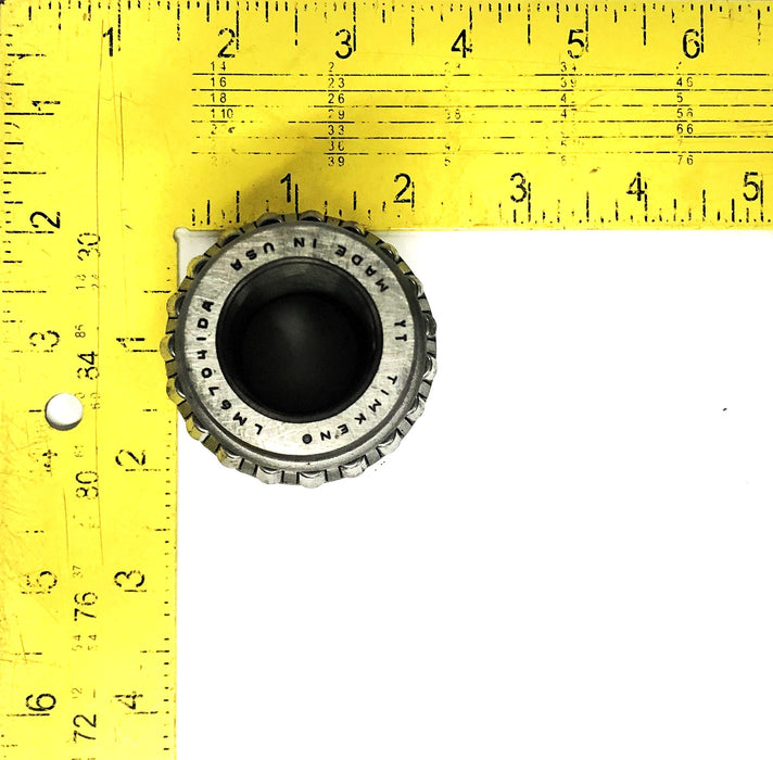 Timken Tapered Double Roller Bearing Kit LM67041DA NOS