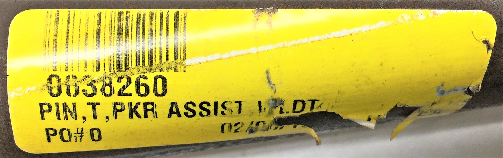 OSH KOSH/MCNEILUS PKR Assist Cylinder Pin 0638260 (0615536) USED
