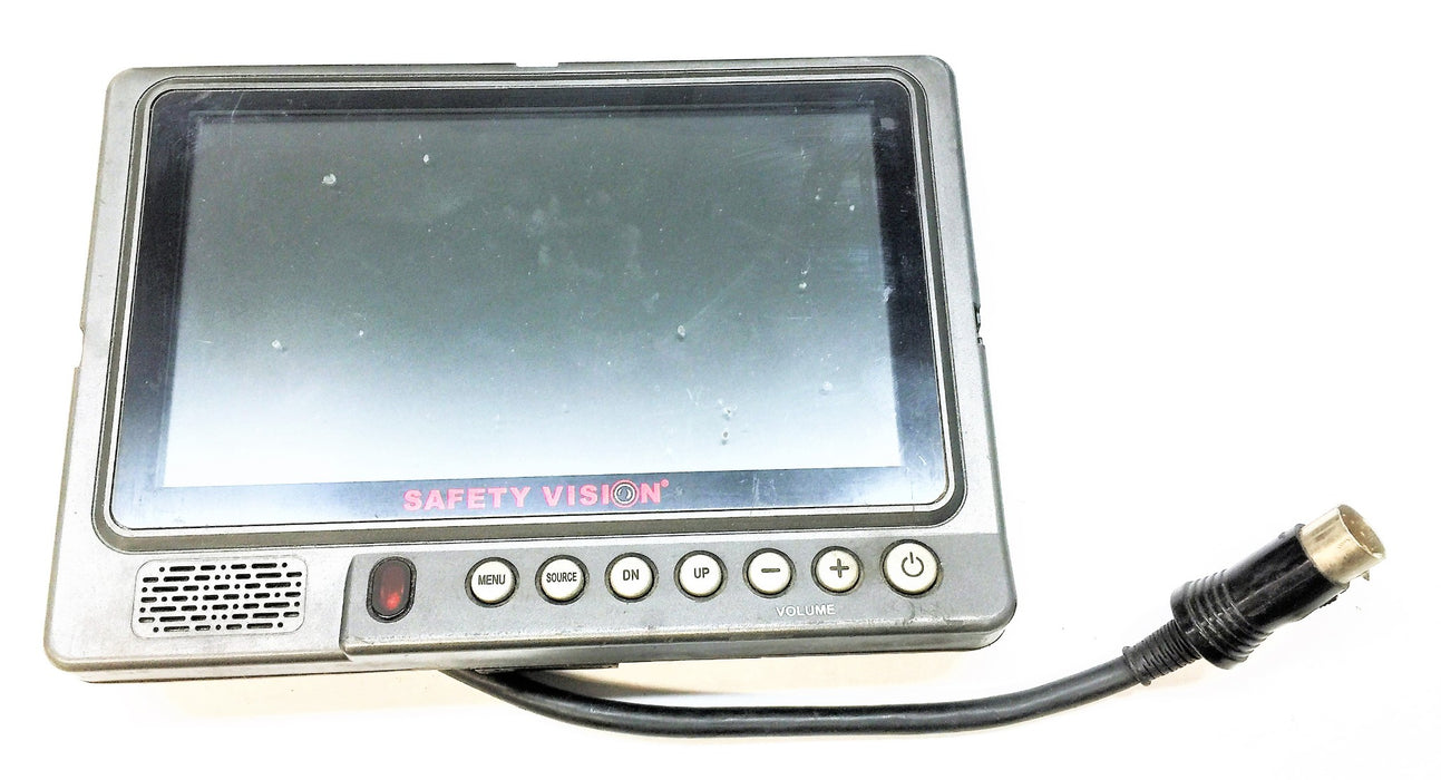 SAFETY VISION 7" TFT LCD Monitor SV-LCD70 USED